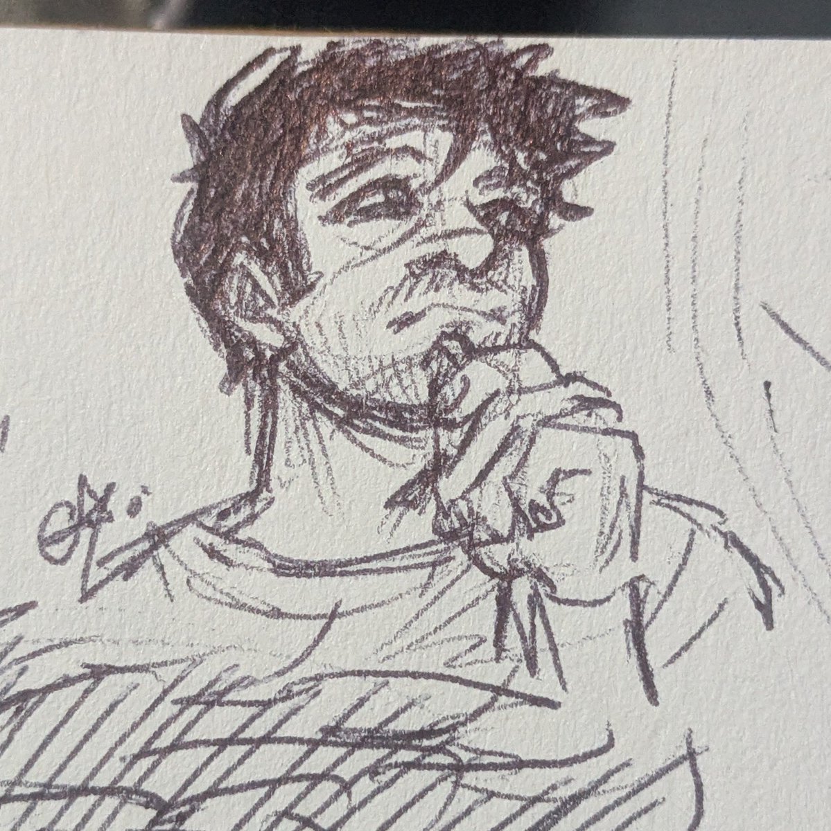 calvariiatwt's tweet photo. i drew these with a pickle pen

#spnfamily #castiel https://t.co/PwwjehrFiy