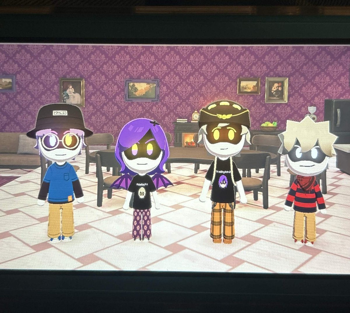 artidesuuh's tweet photo. My Nuzi family on Tomodachi Life!!
Zero, Uzi, N and Ash (a third one on the way) https://t.co/jqQSuWs1EP