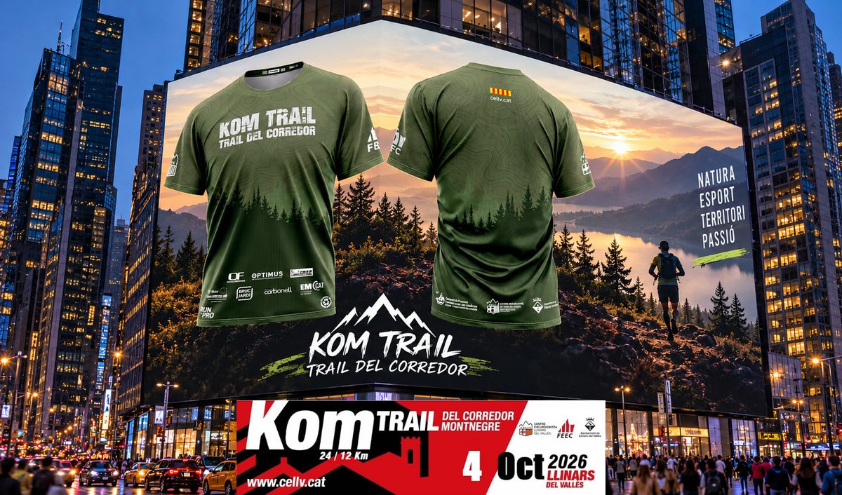 CELlinarsValles's tweet photo. 🟥⬛️La KOMTrail Corredor-10è edició.
4 d'octubre a Llinars del Vallès

#KomTrail #kom21 #kom12 #corredormontnegre #curses
#trailrunning #trail #illacrous #ferreteriacarbonell #brucjardi #aventum #MJB_EMCat #Carrera_fusters #jardineriaturo

@FEEC_cat @ajllinarsvalles @xarxadeparcs https://t.co/I7QdFOtbYM