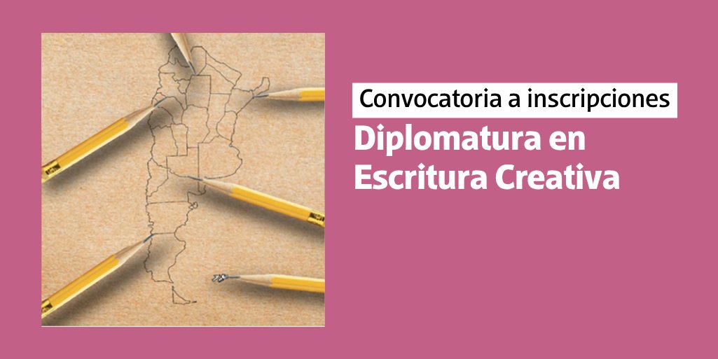UNTREF's tweet photo. ✍️ Diplomatura en Escritura Creativa | UNTREF y Fundación Medifé
Formación virtual para desarrollar textos propios en narrativa y géneros contemporáneos desde cualquier lugar del país o el exterior.

🗓️ Abierta hasta el 30/11 💻 100% a distancia

🔗 Info: https://t.co/ib1gpsnYku https://t.co/cNjAggDvLu