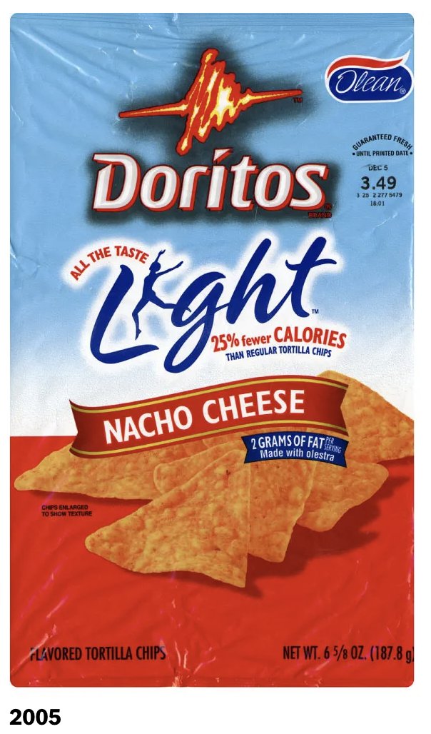 sangerkatz's tweet photo. Also in this article: A visual history of Doritos. Here are a few highlights from decades past. https://t.co/Tboi06mK98
