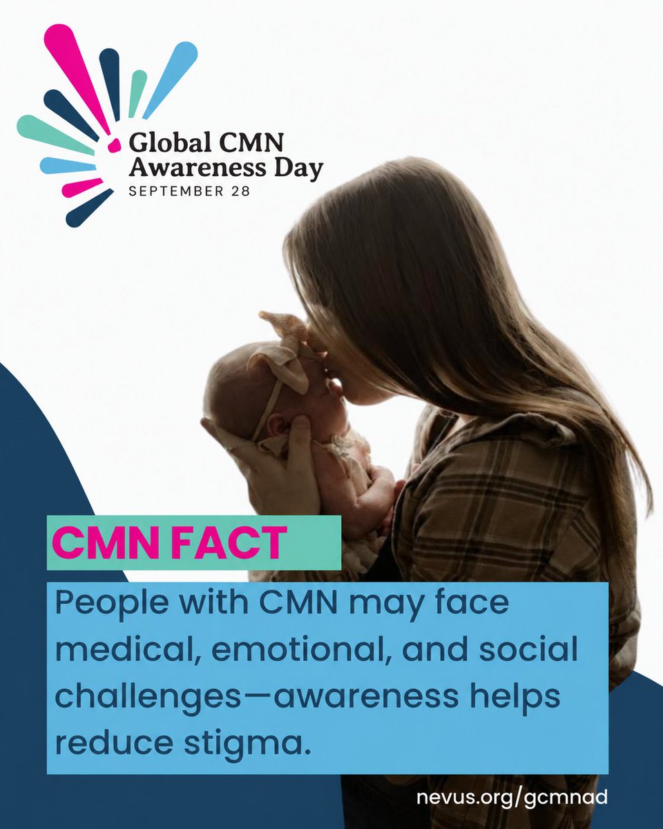 IADPO's tweet photo. Today, September 28, GlobalSkin joins the international community in marking Global CMN Awareness Day and supporting people living with congenital melanocytic nevi (CMN) and their families.

Learn more and help spread awareness: https://t.co/wkJSpwkE9D

#GlobalSkin #CMNAwareness https://t.co/uDZiDbEPwQ