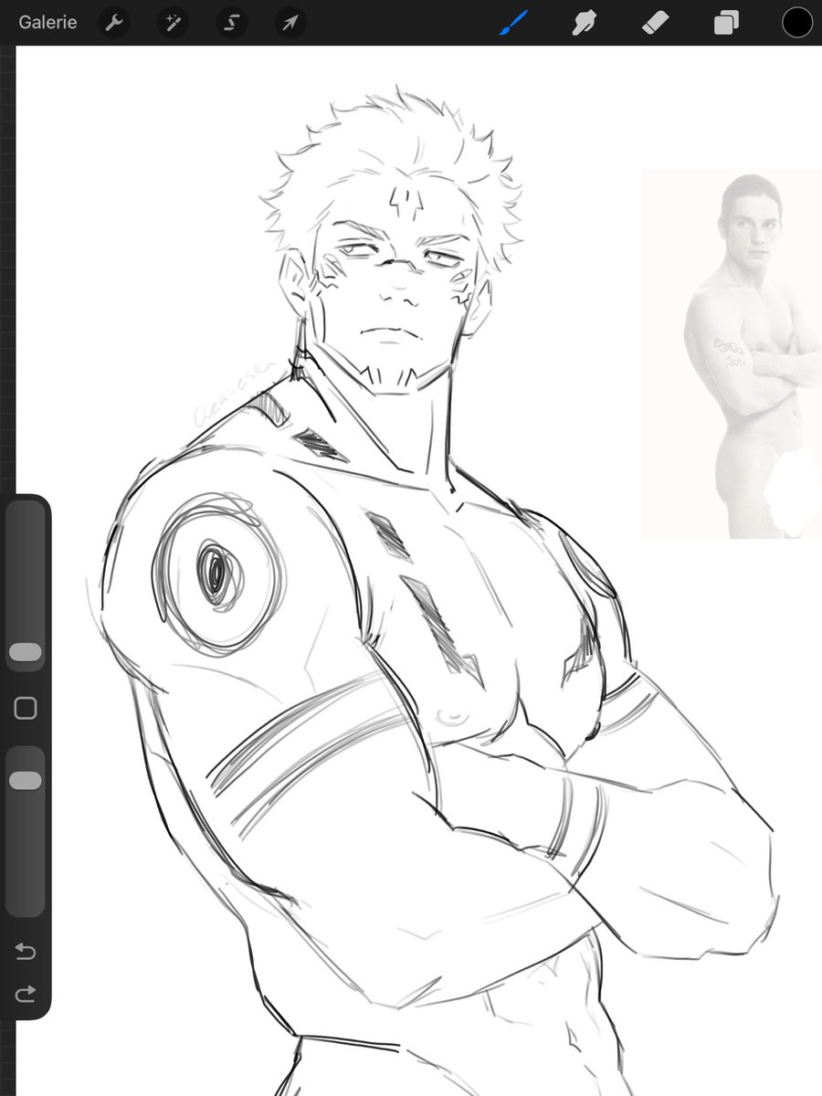 cleaveskn_'s tweet photo. one or two? you decide (wip)

#sukuna #両面宿儺 https://t.co/Kaw08zZmkc