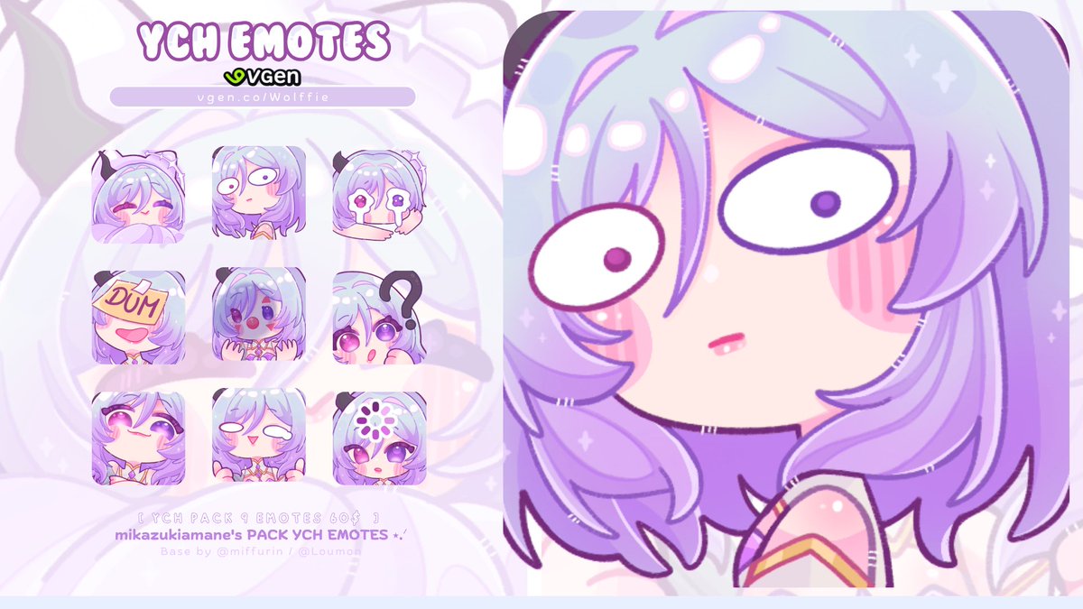 wolffie1070's tweet photo. #VgenComm #Emotes

thank you for the requests 🩷 ໒꒱⋆.˚ https://t.co/XPV5BcMFBt