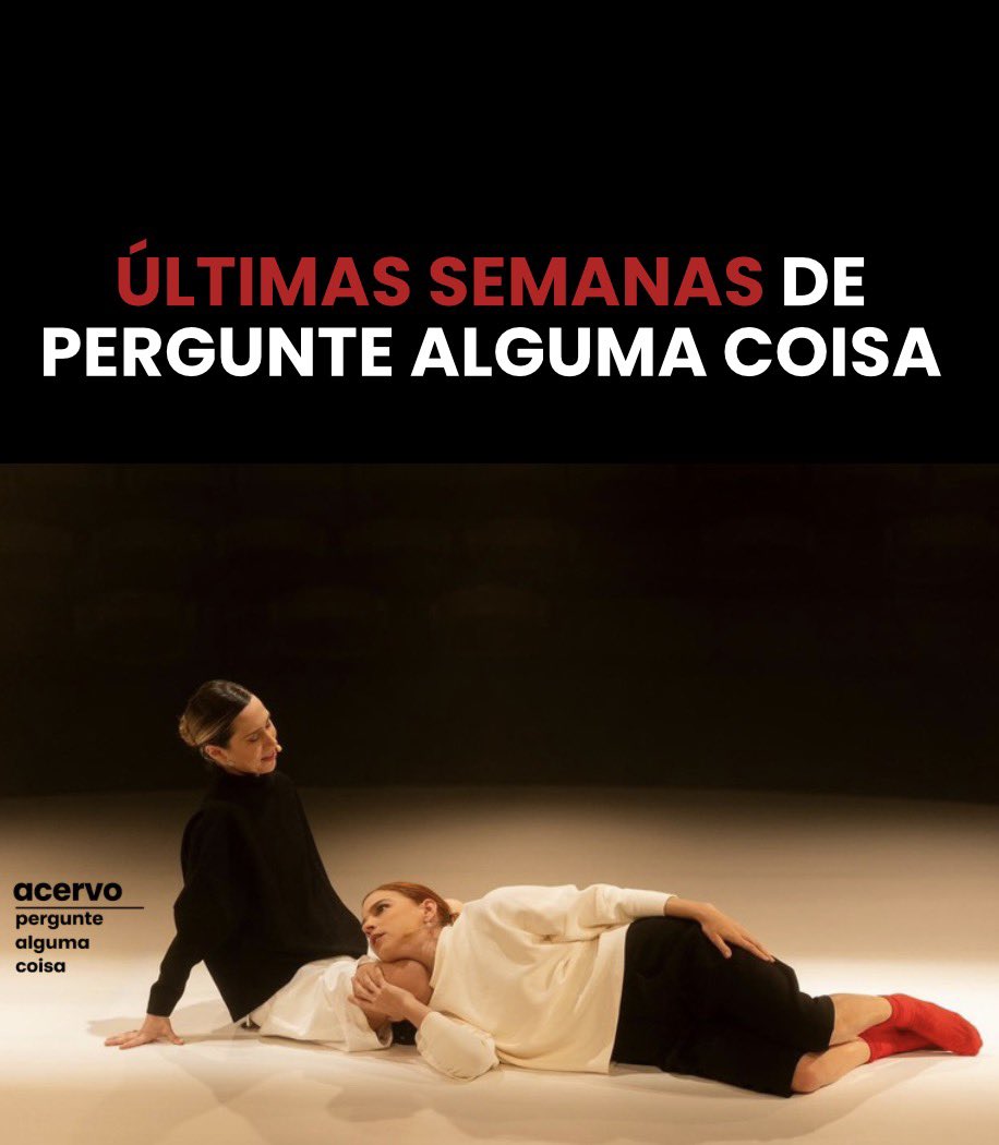 acervopergunte's tweet photo. A temporada de Pergunte Alguma Coisa em SP está chegando ao fim 😭

Não perca a chance de assistir esse espetáculo ao vivo.

Ingressos aqui:
🔗 https://t.co/E72TwKZB5O https://t.co/Jw7qCGPmf1