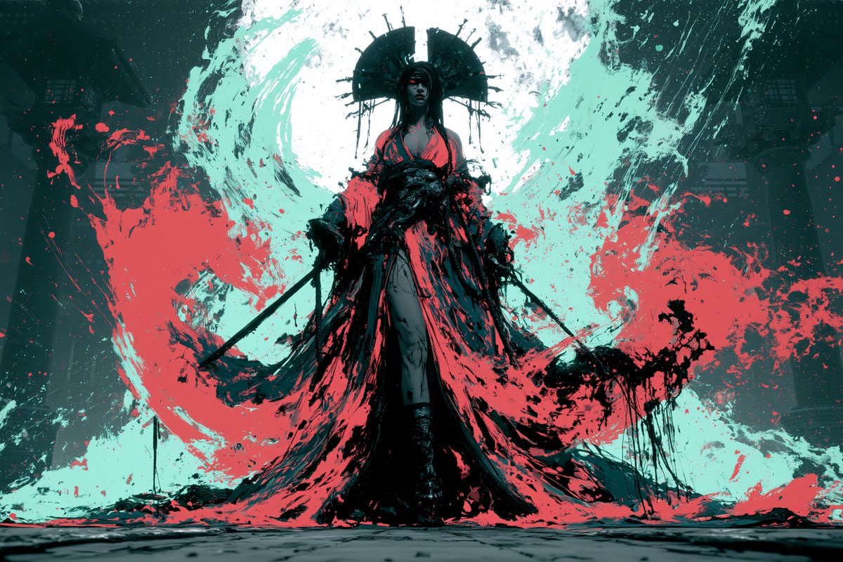 NyobiumGames's tweet photo. Geisha Art https://t.co/u0OCLgT8ZA