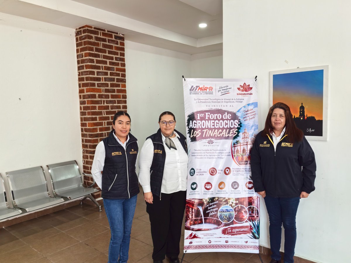 ut_mineral's tweet photo. La #UTMiR y el Municipio de Singuilucan realizaron el 1er Foro de Agronegocios: Los Tinacales, fortaleciendo la vinculación entre academia y sector productivo.
Con el impulso del @gobiernohidalgo y el respaldo de la #SEPH, https://t.co/KZQuZCFe9A