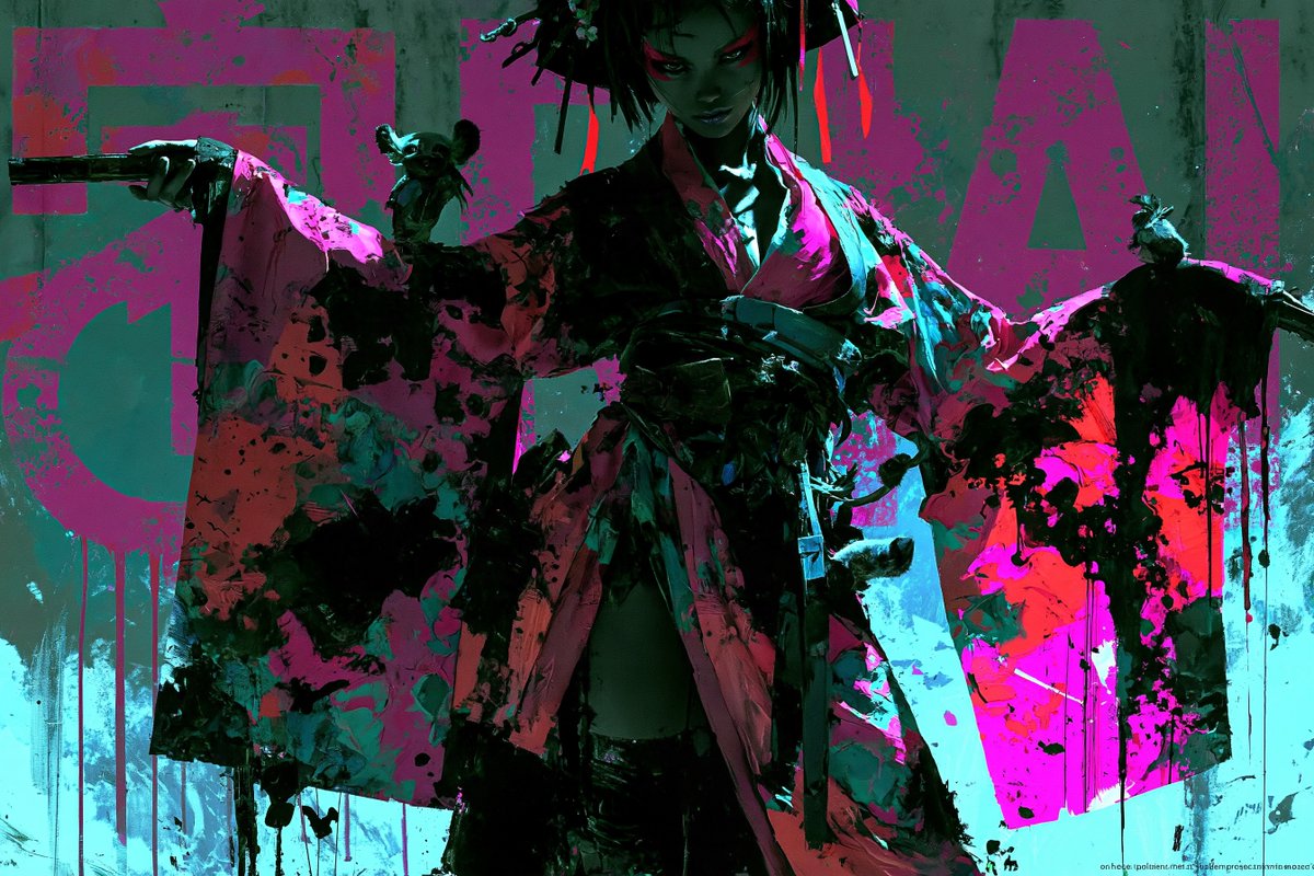 NyobiumGames's tweet photo. Geisha Art https://t.co/u0OCLgT8ZA