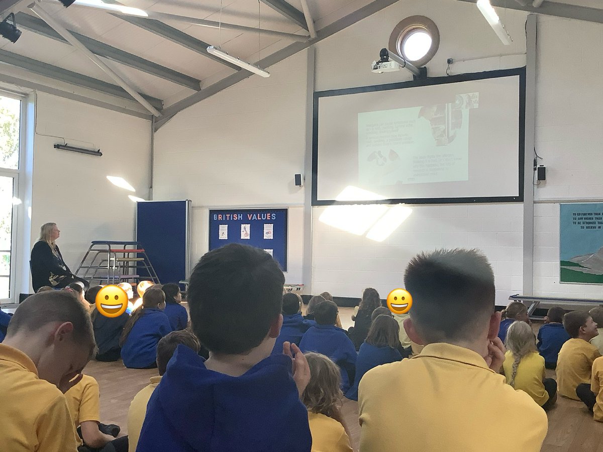 EdgeHade's tweet photo. This afternoon we all joined together for a live assembly about Benedict’s Law. We learnt about the things people can be allergic to, what the signs of a reaction may look like and how to help someone who may be experiencing a reaction. We learnt the word ‘anaphylaxis’. https://t.co/6qdChRRnl0
