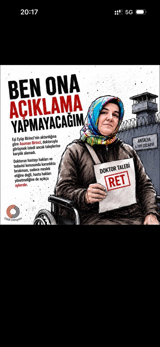 Mazlumsunn's tweet photo. Doktor talebine ret...

Birlikte güçlüyüz https://t.co/V8UFc8lZ9y