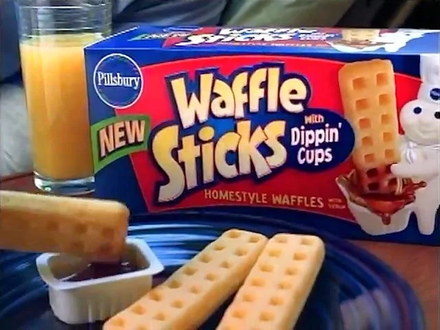 NostalgiaFolder's tweet photo. Pillsbury Waffle Sticks https://t.co/hYshI0JlUm