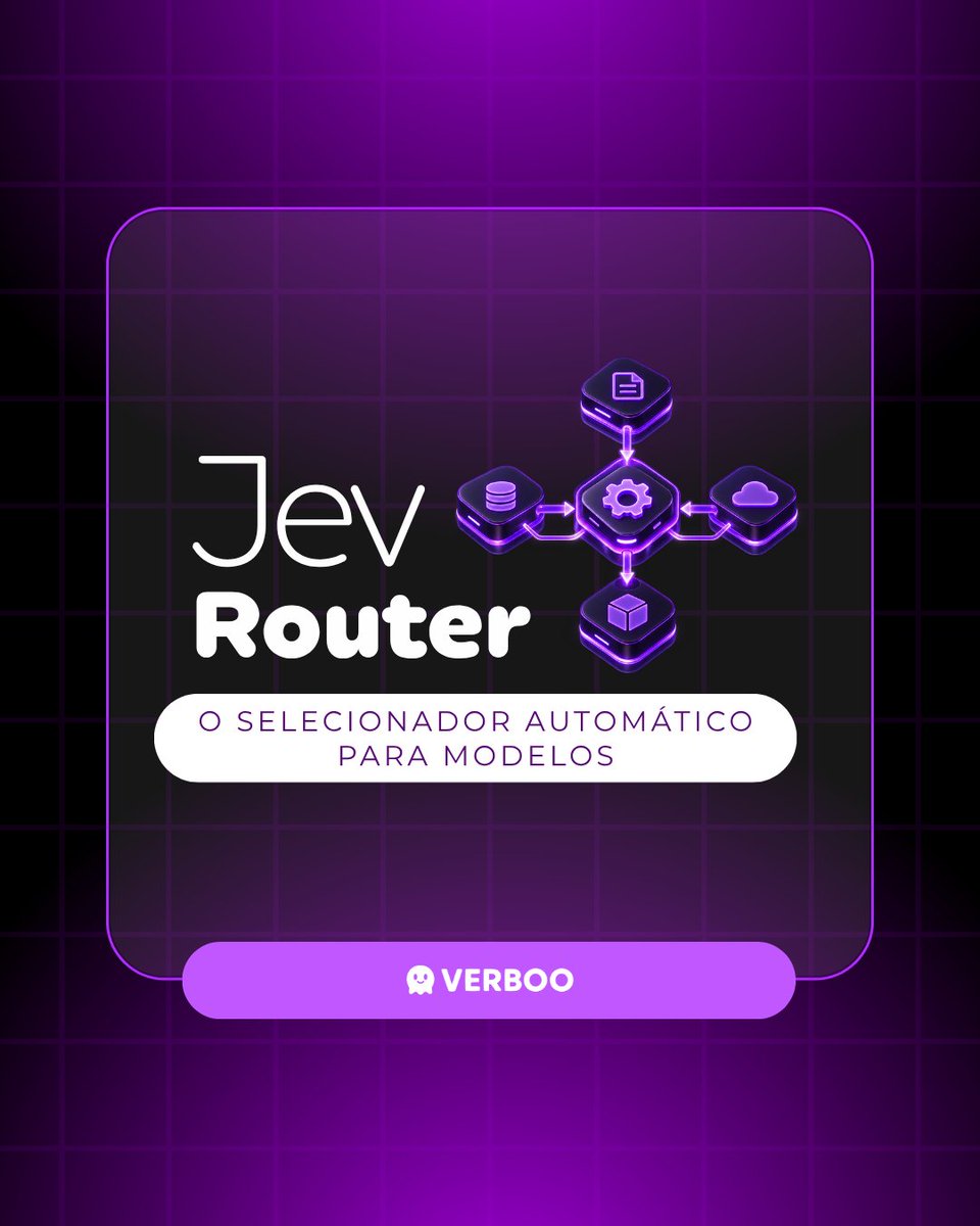 verboo_ai's tweet photo. Com os routers, reunimos diferentes capacidades de IA em uma integração comum: o desenvolvedor mantém seu fluxo, e a seleção do modelo acompanha cada nova requisição.

Teste agora na Verboo Code.

#ia #routers #artificialinteligente #dev https://t.co/SU07Cw6rUi