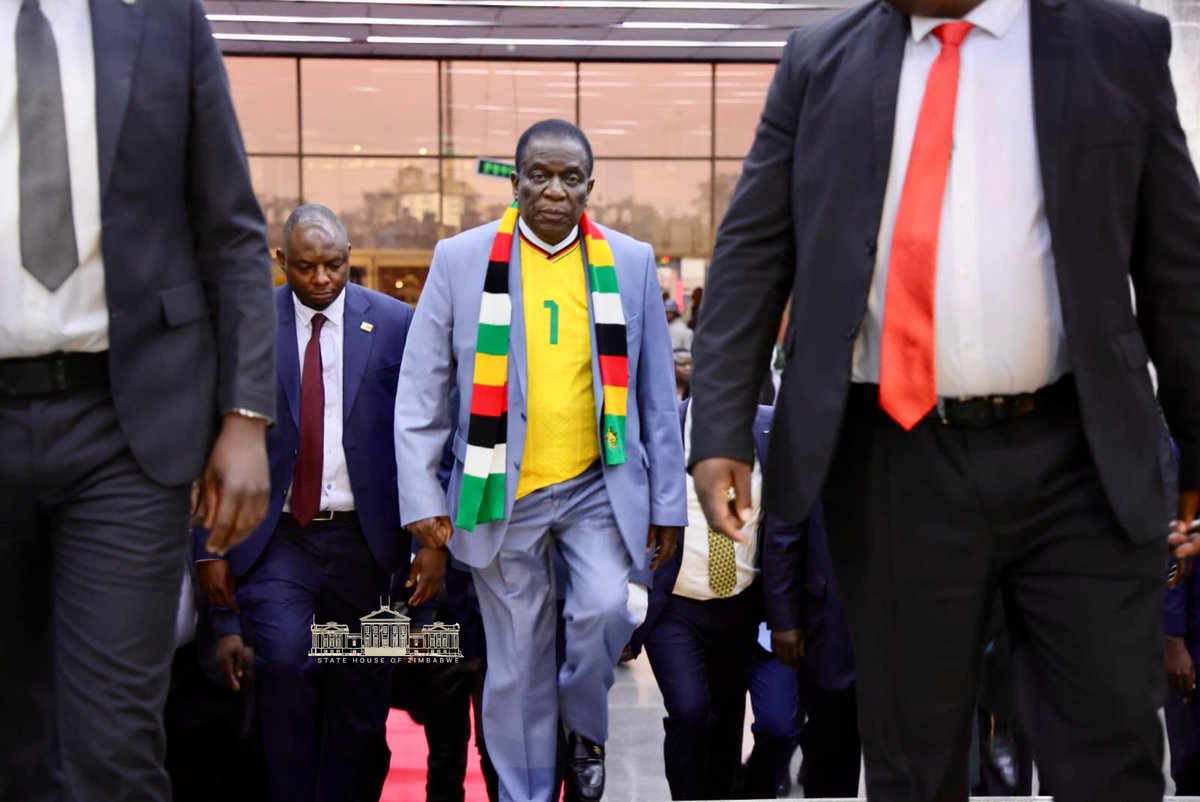 edmnangagwa's tweet photo. A proud and spirited performance by our national team tonight at the National Sports Stadium.

While the final score did not go our way against the Democratic Republic of Congo, our players gave everything on the pitch and treated us to a genuinely magnificent game of football. They showed exceptional character, skill, and resilience against formidable opponents, proving that our football is moving in the right direction.

Defeats are tough, but they are also the foundation of future victories. We stand firmly behind the team and the technical staff as they regroup for the rest of the AFCON qualification campaign. 

Thank you to the thousands of patriotic fans who filled the stadium and roared until the final whistle. Our journey continues!