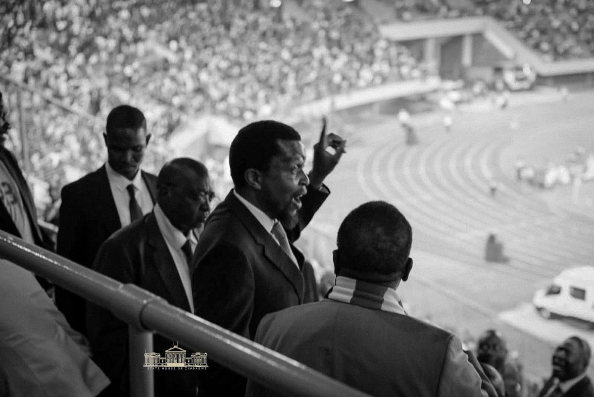 edmnangagwa's tweet photo. A proud and spirited performance by our national team tonight at the National Sports Stadium.

While the final score did not go our way against the Democratic Republic of Congo, our players gave everything on the pitch and treated us to a genuinely magnificent game of football. They showed exceptional character, skill, and resilience against formidable opponents, proving that our football is moving in the right direction.

Defeats are tough, but they are also the foundation of future victories. We stand firmly behind the team and the technical staff as they regroup for the rest of the AFCON qualification campaign. 

Thank you to the thousands of patriotic fans who filled the stadium and roared until the final whistle. Our journey continues!