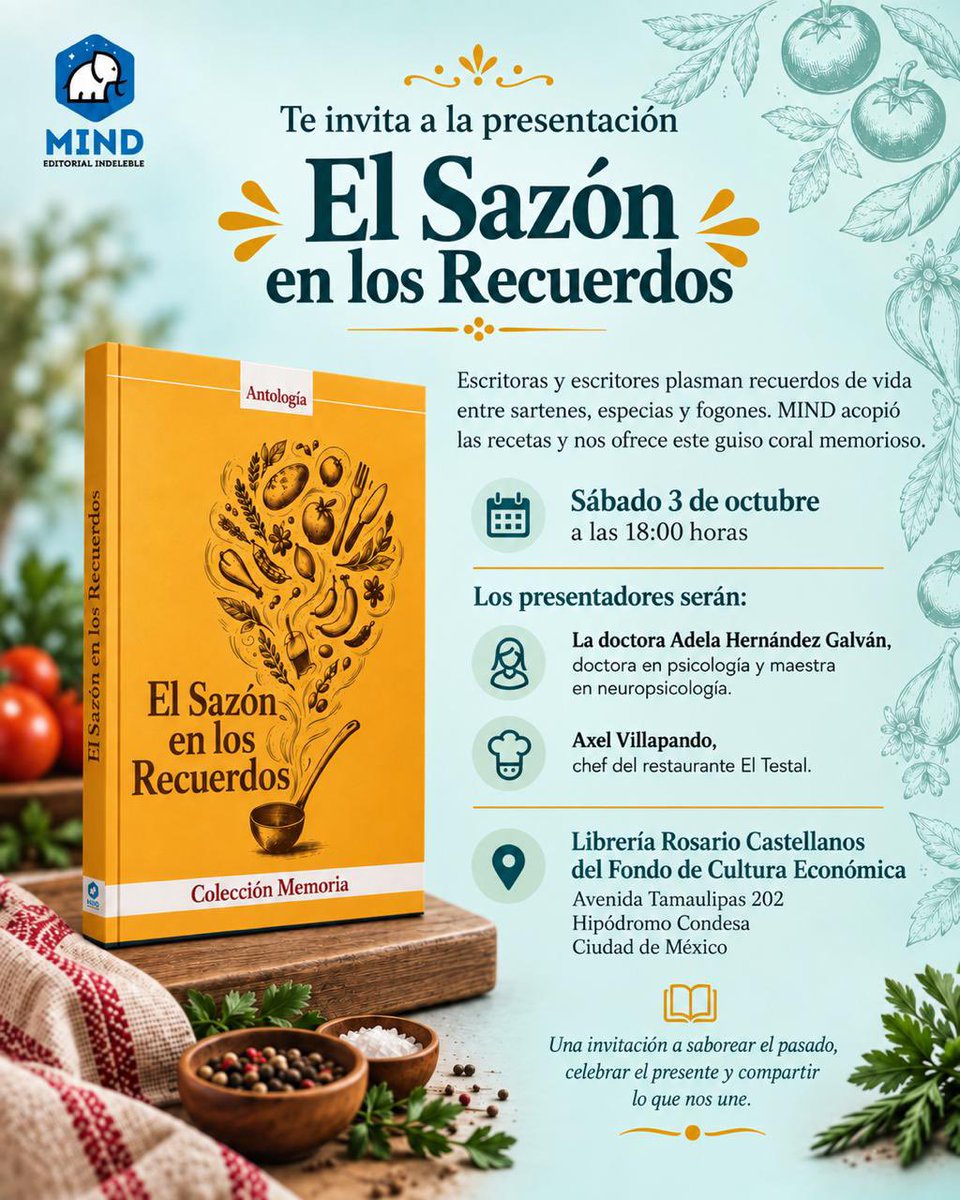 IndelebleMO's tweet photo. @FCEMexico ya es este sábado. Los esperamos. https://t.co/uA3sF7I4jL