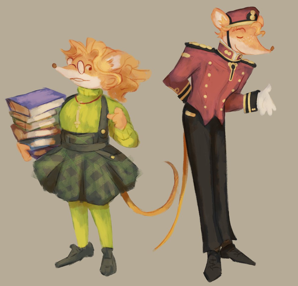 _beetlefruit's tweet photo. ginger mice. im feeling mousetastic #deadlock https://t.co/sRguN595oZ