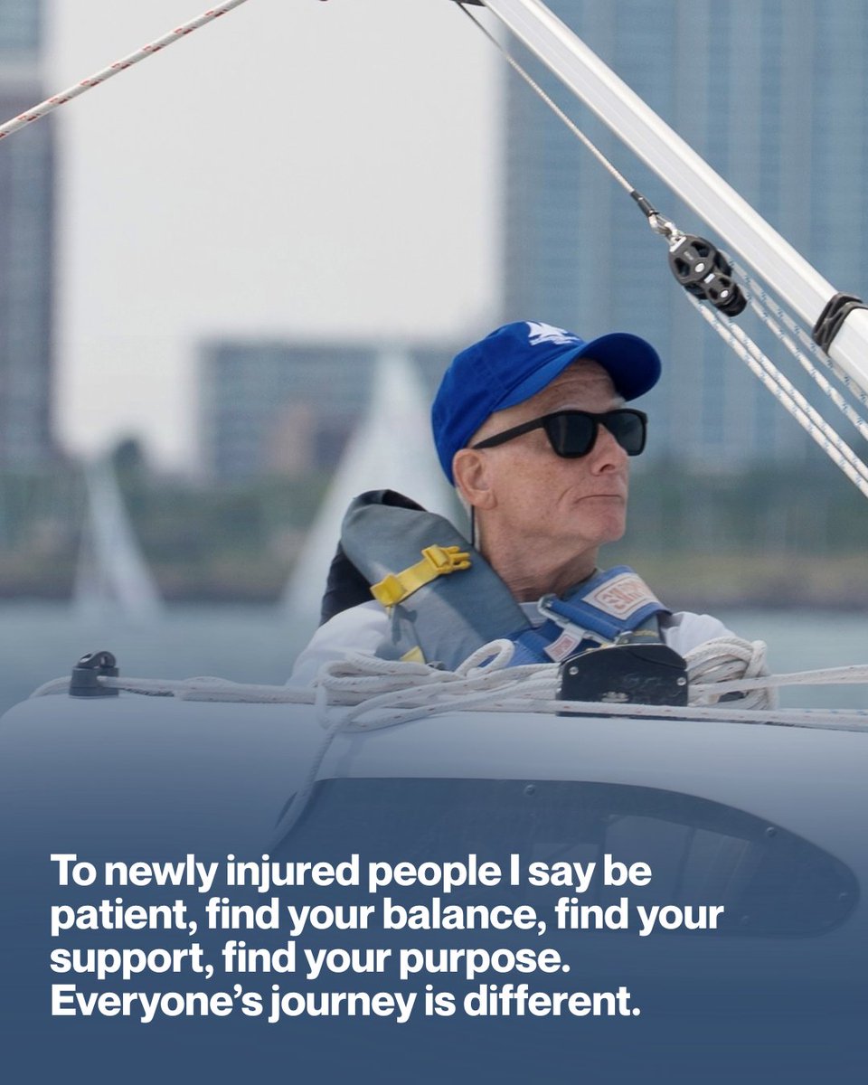 SCI_MS's tweet photo. "My mantra? Imagine the unimaginable!" This #SCIAwarenessMonth, we’re sharing the experiences and perspectives of MSKTC Ambassadors and what Living Well with SCI means to them. Thank you Rob!
#LivingWellWithSCI #SpinalCordInjury #SCI #SCIAwarenessMonth https://t.co/Qh3DvqGiBi
