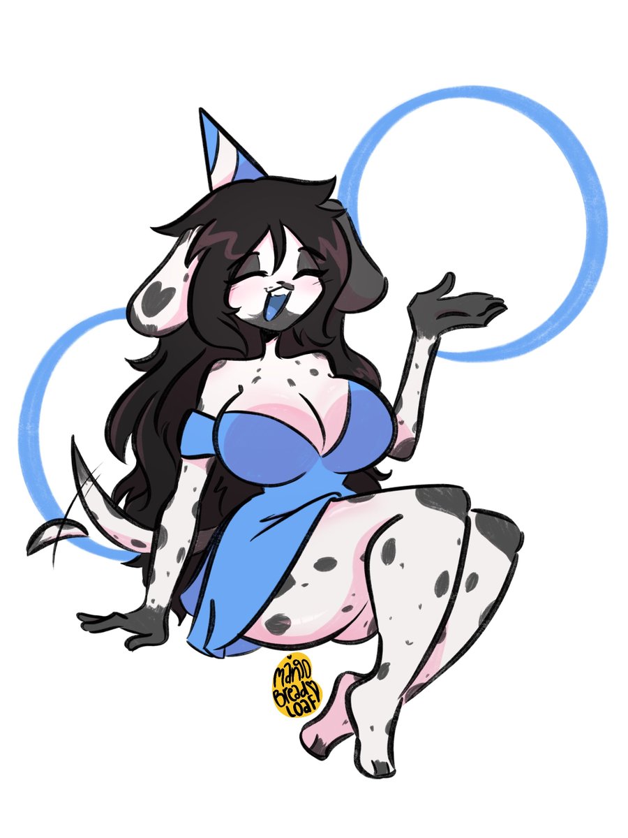 mango_breadloaf's tweet photo. A fun Birthday Commission for @Midnight_Dalm Happy Happy birthday! :3 https://t.co/jlBBTonfg0