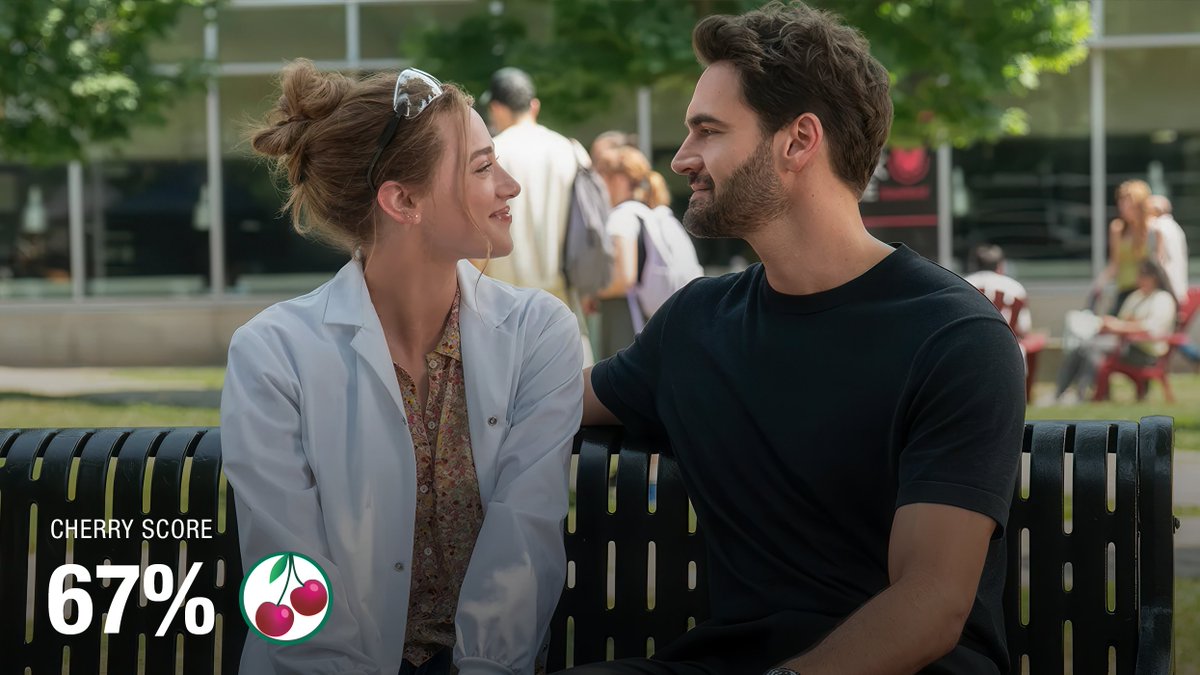 TheCherryPicks's tweet photo. THE LOVE HYPOTHESIS (67% CherryScore🍒) | "It’s romantic. It’s funny. It’s unabashedly sweet. And beneath the romantic froth is some very smart filmmaking." - @moviesharkd, @btlradioshow 

🔗: https://t.co/JEw7z4SAZ3 https://t.co/onWxvR5EQb