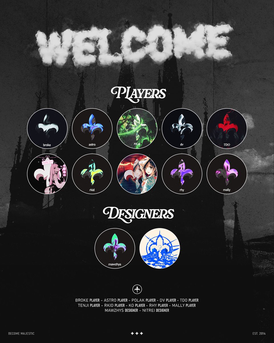 MajesticReturns's tweet photo. ⚜️ THE KINGDOM IS GROWING ⚜️

Welcome our latest members additions ! 

#BecomeMajestic⚜️ https://t.co/H9OhkQvOxD