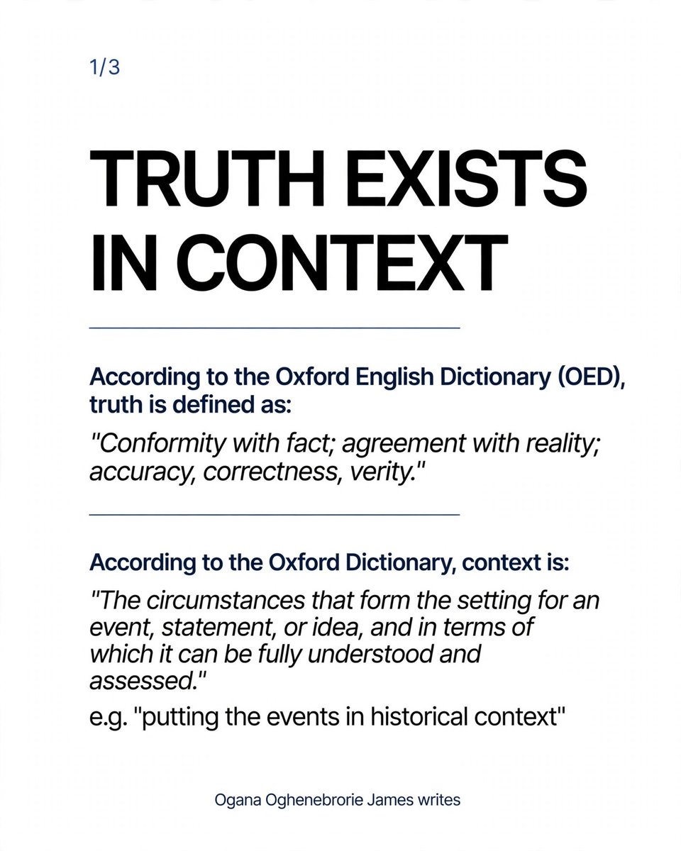 james_ogana's tweet photo. TRUTH EXISTS IN CONTEXT https://t.co/L7uB2eWjmK