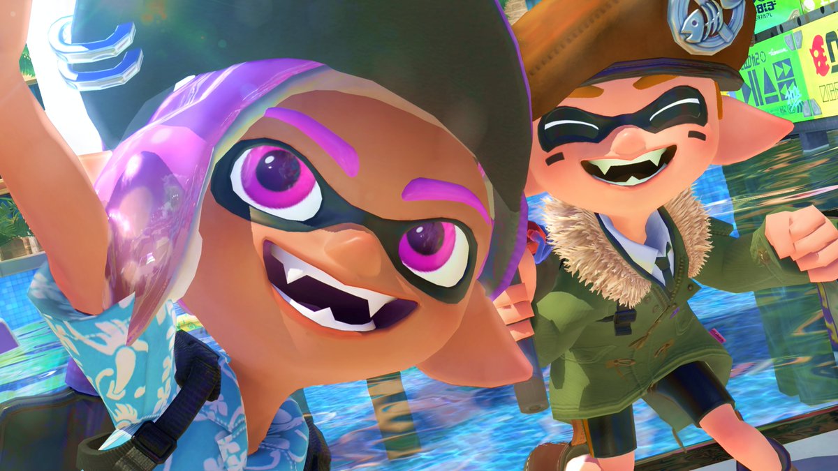 AloeWaves's tweet photo. SELFIE!! 🩷🧡
#aloami #coroika #splatoon3 https://t.co/6E8nZO2ze1