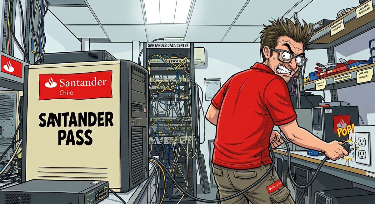 eyanezd1979's tweet photo. @santanderchile 👋 Lleva horas fallando la app Santander Pass y es imposible autorizar transferencias. Hay alguna estimación de cuándo restablecerán el servicio? Es un tema urgente y no se pronuncian @cmfchile_ 🔴 #santander #santanderpass https://t.co/q7PawjmxOm