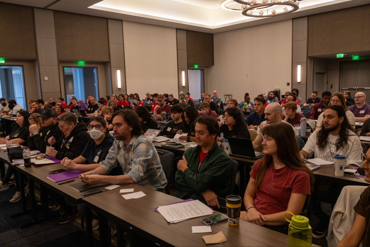 ueunion's tweet photo. “Our union is a powerful tool that we must utilize to attain a society and a world that is truly equitable and just for all,” Local 1186 Vice President Michele McCoy told the Western Region council meeting during the region’s political action report. https://t.co/9cVsUkdTQq