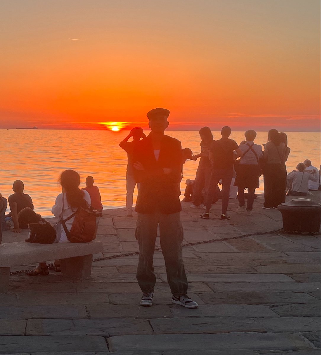 jamiethomasband's tweet photo. Greetings From Trieste, Italy https://t.co/Pto4TSnWai