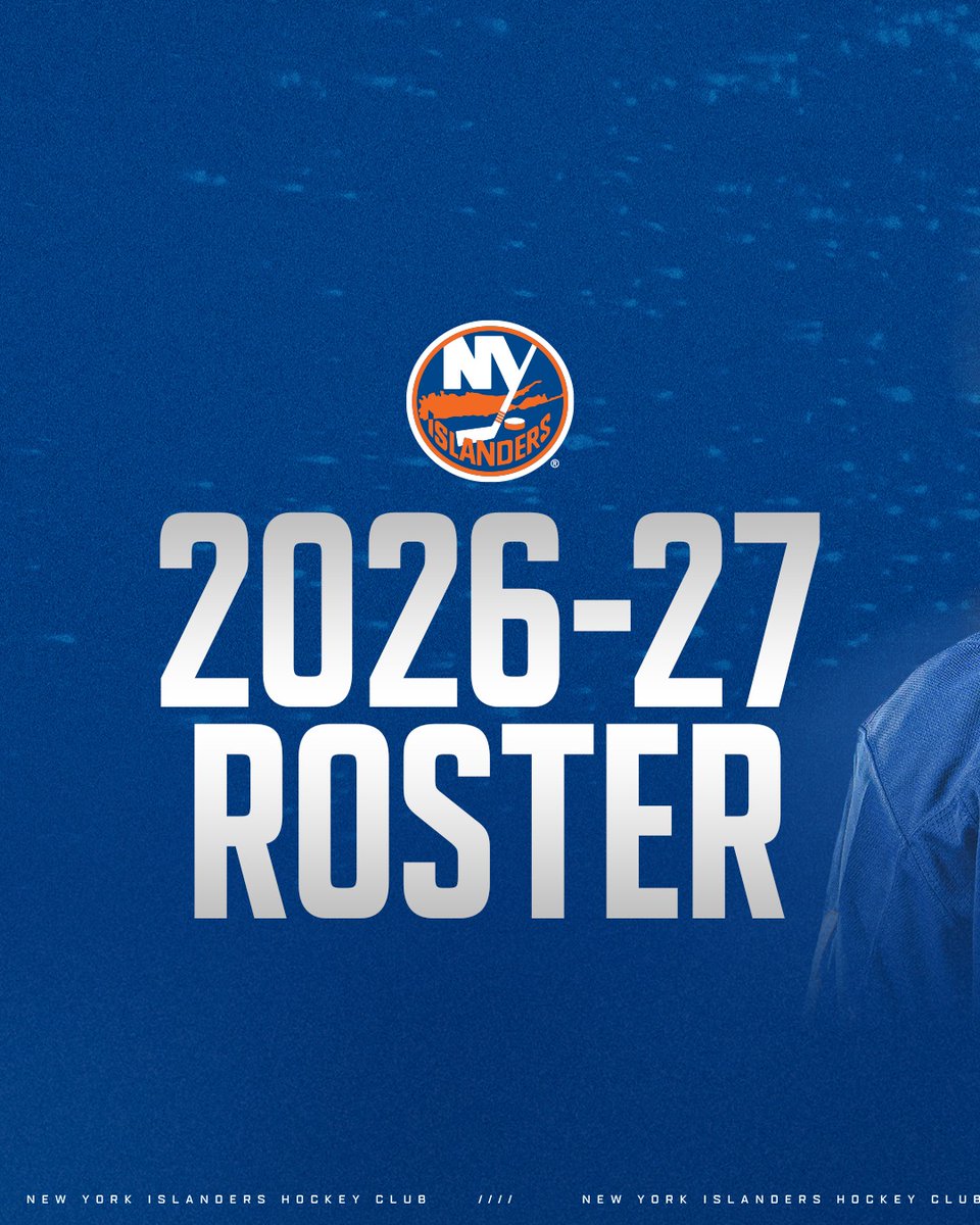 NYIslanders's tweet photo. Your 2026-27 New York Islanders.