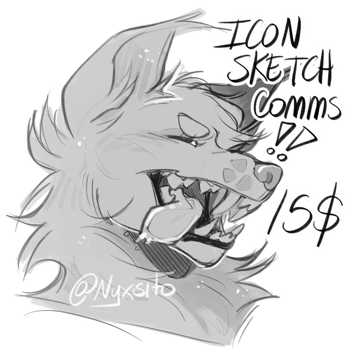 nyxsito's tweet photo. opening a few slots for sketch comms while i finish pending stuff c:
payment by paypal! dm me to get a slot <3
#furry https://t.co/qH7aaPba7b