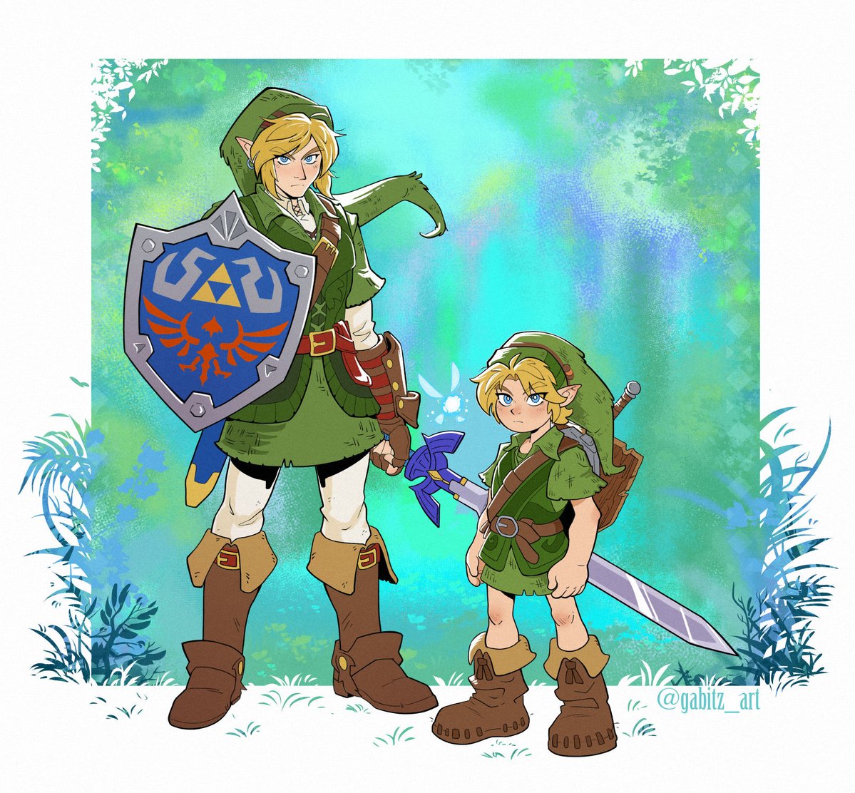 Gabitz_Art's tweet photo. Forest boy #zelda https://t.co/R79jjnPkw3