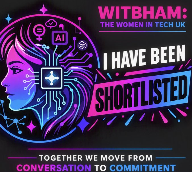 FraggleWorks's tweet photo. I'm delighted to share that I've been shortlisted for the Inspiring Women in Tech West Midlands 100 List 2026 by #WITBHAM 🎉

Fingers crossed for the final Top 100, to be celebrated during WITBHAM Week 2026! 👏 https://t.co/6Xu785sNLA