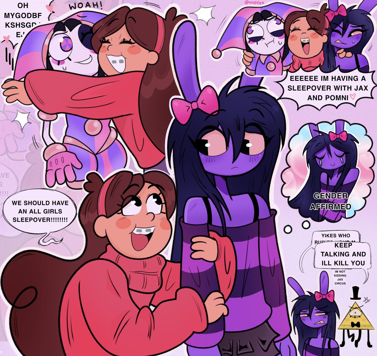 445ties's tweet photo. gravity falls x tadc yayaa https://t.co/Q3uo7sj2dz