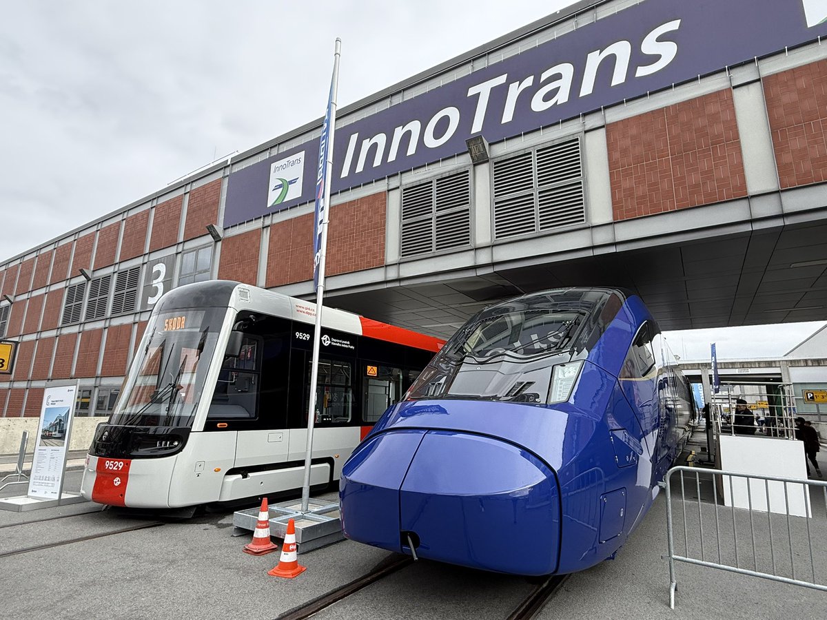 benjorama's tweet photo. #InnoTrans, the world’s largest trade fair focused on the rail transport industry https://t.co/rW6paEyyl3