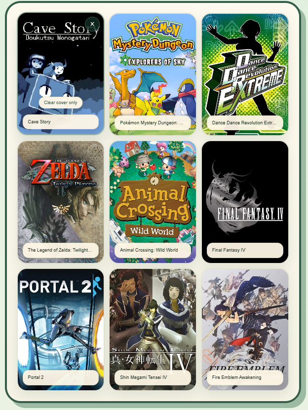 HelenTessVO's tweet photo. Hopping on the trend c: the 9 games from my childhood that shaped my taste in video games https://t.co/dkvGPuZGtz