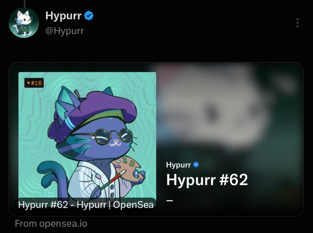 thesogle_'s tweet photo. The official Hyperliquid S3 airdrop date has finally been hinted.

Hypurr just celebrated its 1 year anniversary today and said one of Jeff's favorite Hypurrs is the alien artist.

the Hypurr they showed?

#62.

I thought nothing of it at first.

then I checked the traits.

Alien artist.
Alien body.
Alien head.
Alien tail.

okay…

now here's where it gets weird.

today is September 28.

count 62 days from September 28.

November 29.

what happened on November 29?

the HYPE Genesis Event.

and November 29, 2026 will be exactly 2 years after Genesis.

but we're not done.

4,313 Hypurrs were distributed to Genesis participants.

4 + 3 + 1 + 3 = 11.

November is the 11th month.

so you're telling me:

Sep 28 → Hypurr 1 year anniversary

#62 → 62 days

62 days from today → Nov 29

4,313; 4+3+1+3 → 11

November → 11th month

Nov 29, 2026 → 2 years since Genesis

bro 😭

I genuinely don't know if I'm cooking or completely losing it.

but if S3 drops on November 29...

You heard it here first!