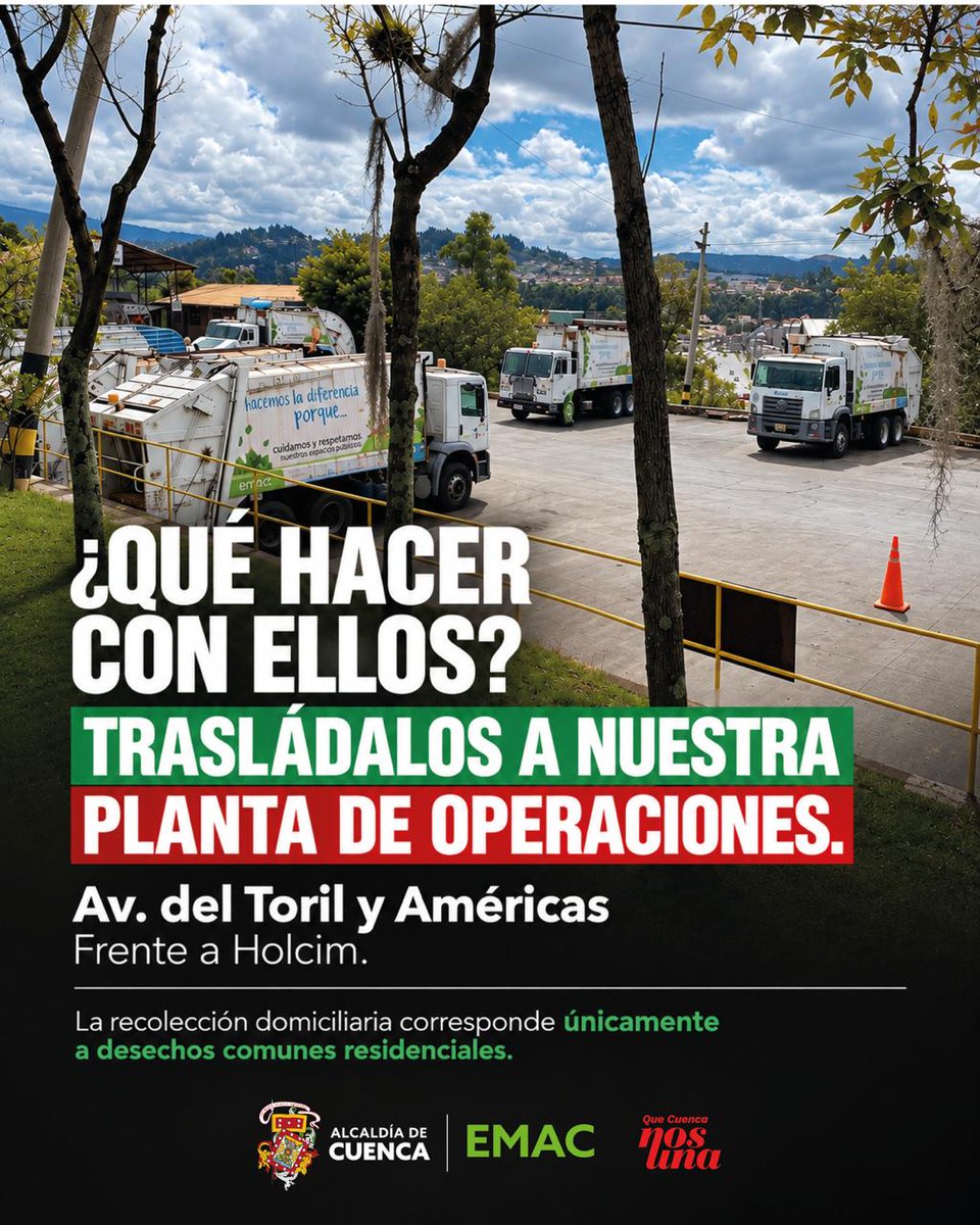 emac_ep's tweet photo. Mantener nuestra ciudad limpia es un trabajo en equipo. Recuerda que no contamos con servicio de retiro de objetos de gran volumen en las rutas habituales. 
📲 Toda la información 👇🏻
#QueCuencaNosUna

@MarisolPenaloz2
@MunicipioCuenca https://t.co/GgTg0Q6hT1