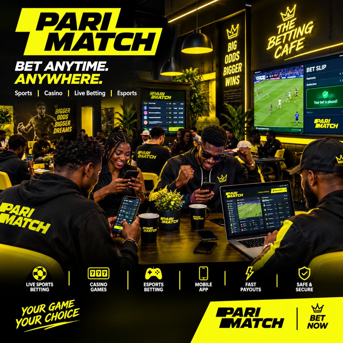 jimmynewtr8t's tweet photo. @parimatch is live create a thread and participate in the event currently to get reward,you have a better chance of winning,
Join us and participate on weekly events and complete all tasks let's go. https://t.co/ryKp10iIrn