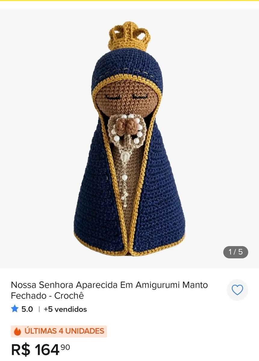 AdvDoHardware's tweet photo. Qual é a razão para Flávio Bolsonaro utilizar um Amigurumi de Nossa Senhora Aparecida ao invés da imagem?

Até onde me consta, católicos apostólicos romanos não enxergam não utilizam bonecos de tricô em suas práticas religiosas. https://t.co/81KwAdxWnJ