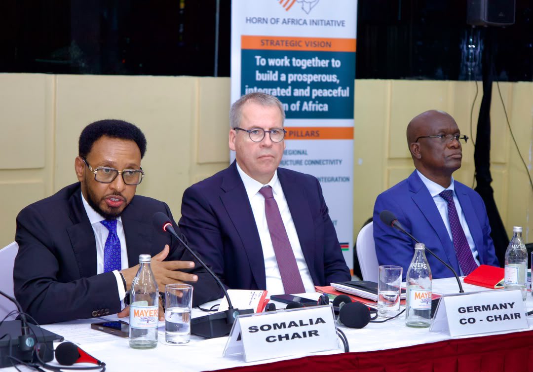 BihiEgeh's tweet photo. Today I chaired the 29th meeting of the Horn of Africa Initiative ministerial meeting in Nairobi. The meeting  focused on advancing trade in the Horn and ensuring economic development for all our people. Regional integration is key to stability and building a resilient future in the Horn of Africa. I thank all our member governments and the valuable development partners for their effective participation and implementation of the priority Pillars.