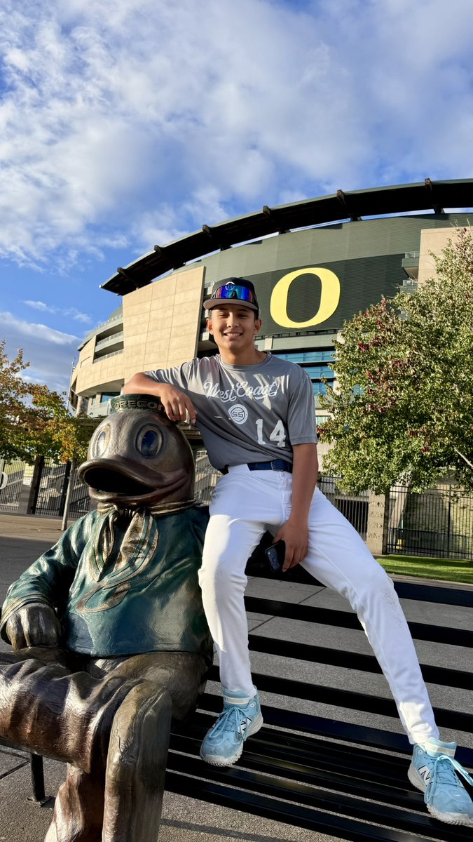TheMightyQuinns's tweet photo. Had an amazing time in Oregon at @uoregon for the @PrepBaseballCA for West Coast Super Sophmores. Met some amazing people and got some great feedback! Progression is key. The #classof 2029 competition was legit! Thank you @HankLoForte &amp; all of our coaches! @Dsil22 https://t.co/XODob1O2Xn