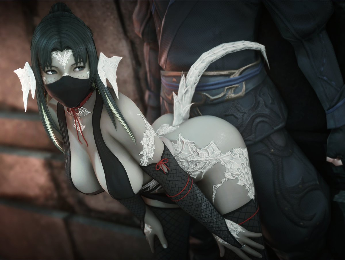 GreenBean_NSFW's tweet photo. Secret shinobi wall pinning technique https://t.co/5i7icqT2S5