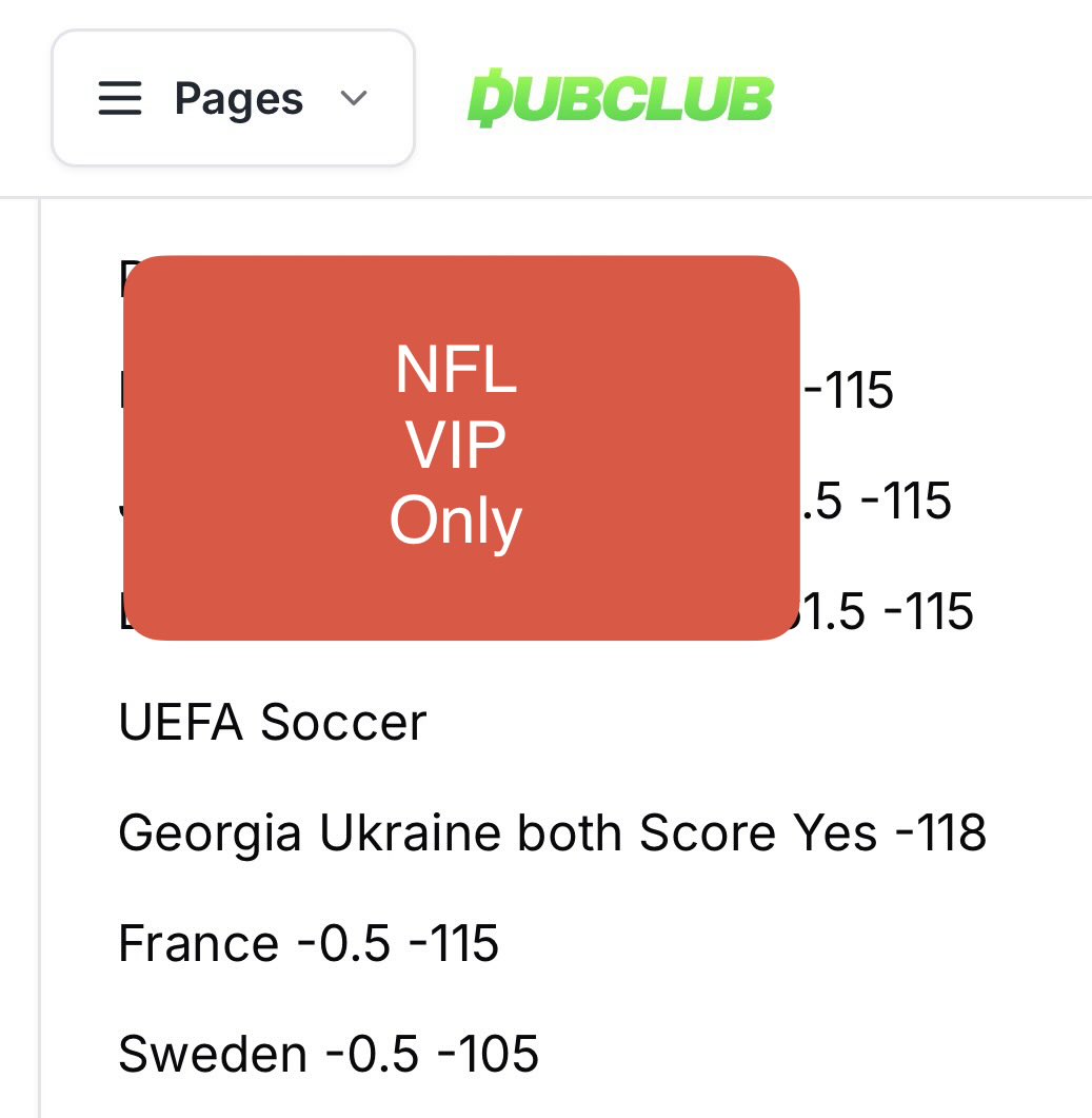 Lockedin_Sportz's tweet photo. Georgia Ukraine 0-0 ❌
France -0.5 vs Belgium
Sweden -0.5 vs Poland
#Gambling𝕏 https://t.co/6XE1n8x9Sc