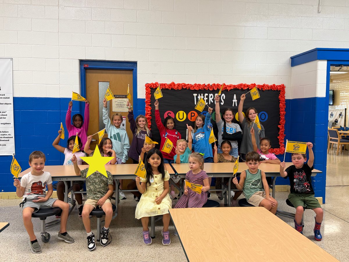VBFairfieldES's tweet photo. Happy Soaring Spotlight to our first two rounds of Fairfield Falcons! Keep on soaring and being examples of positive behavior. #WeAreVBSchools #VBCPS @VBFairfieldPTA https://t.co/ZeaGRtmZTp