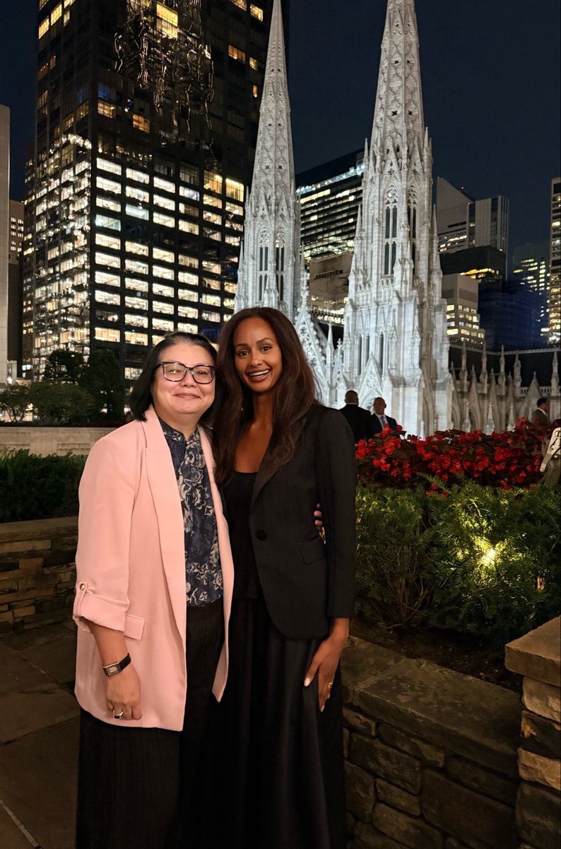 MeronRebecca's tweet photo. Some personal highlights from the sidelines at #UNGA81 , from #Eritrea's leadership in this capacity, with @AmbStesfamariam presiding over the General Assembly general debate, to legal encounters with Singapore's ICJ candidate Ambassador Rena Lee , and meeting the one and only Christiane Amanpour @amanpour.

It is a privilege to represent #Eritrea at every stage and in every room. 

#Eritrea #UNGA81🇪🇷