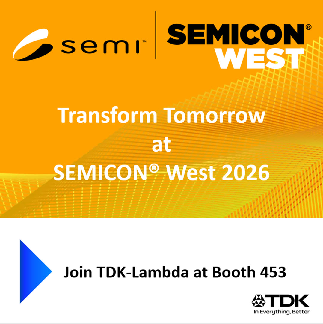tdklambda's tweet photo. We’re heading to San Francisco for 3 days of connecting with customers, partners &amp; industry peers at #SEMICONWest!
🗓️October 13–15
📍Moscone Center
🎯Booth 453
#TDKLambda #PowerSolutions:
RF Systems
AC/DC Power Supplies
Programmable DC Power Supplies &amp; AC Sources
DC/DC Converters https://t.co/uQeAVLa6gA
