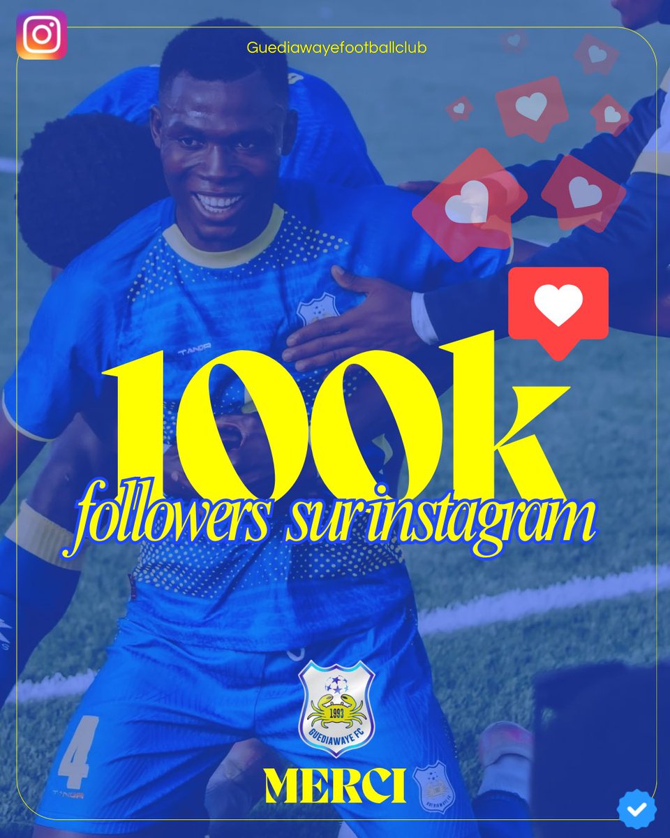 fc_guediawaye's tweet photo. La famille s’agrandit. Passion et ferveur. Sang jaune et bleu 🎉🔵🟡🎉🥳🎊
#GuédiawayeFC #GFC #TeamGFC #AllezGFC #LesCrabes https://t.co/BPXSN1fBzm