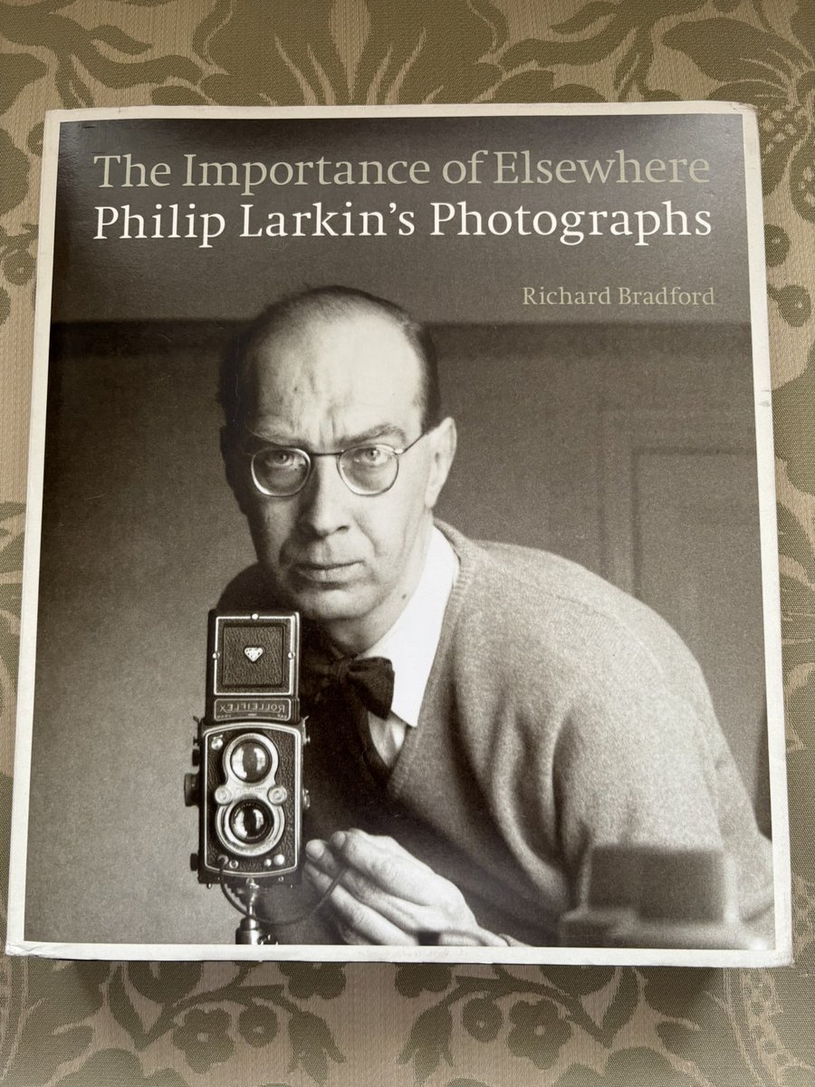 IanCallaway352's tweet photo. #BookPost. The very best kind of post there is. The photographs of #PhilipLarkin. https://t.co/NQjXvt5Ejb