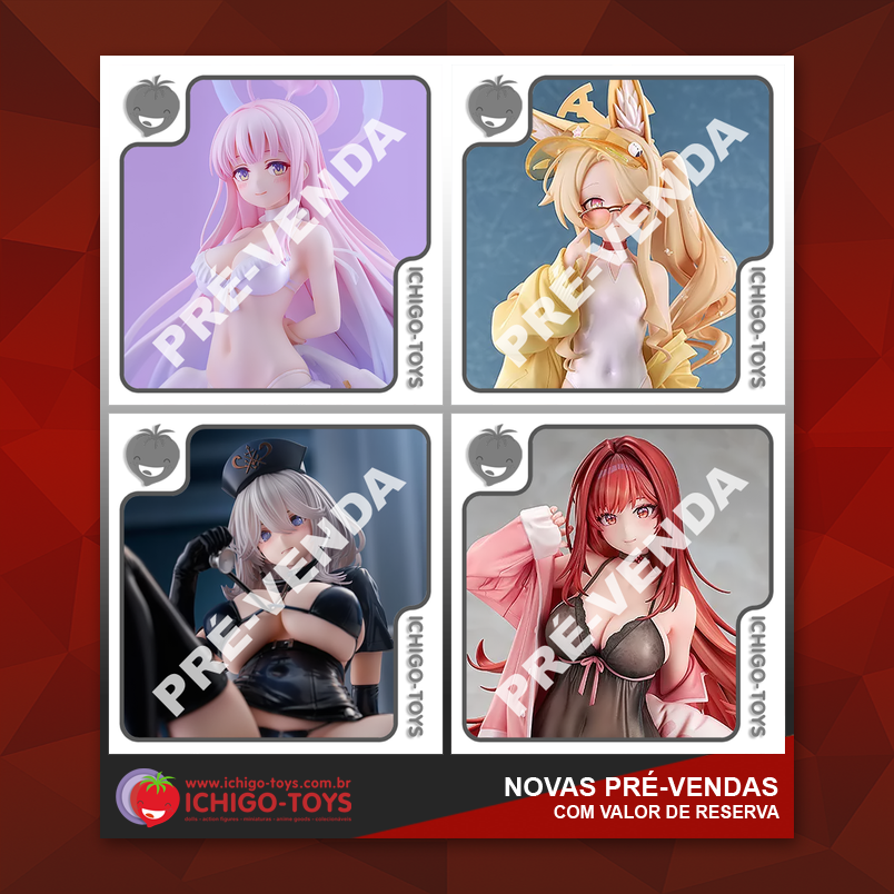 IchigoToys's tweet photo. NOVAS PRÉ-VENDAS NA ICHIGO-TOYS COLECIONÁVEIS!
📦 Pré-Venda | Originais | com NF
💳 parcele em 6x sem juros no cartão
💸 ou com 15% de desconto no PIX
👉 https://t.co/zmNTNjWBWB
⏬Links no fio
#mikamisono #seiayurizono #bluearchive #azurlane #rapi #goddessofvictorynikke https://t.co/h4g1etOIRw